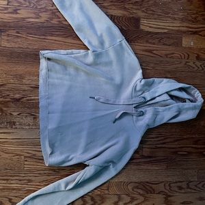 cropped hoodie